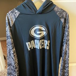Green Bay Packers Long Sleeve Hoodie NWT!